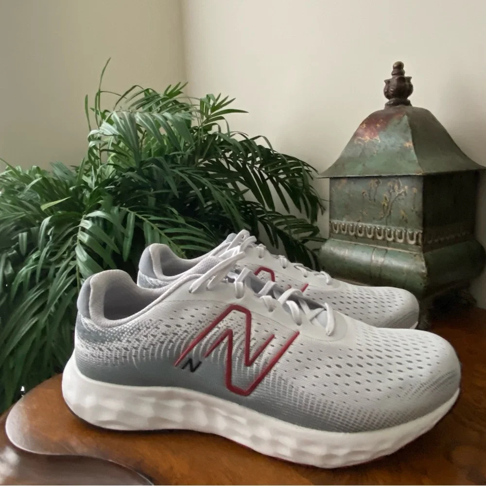 New Balance Light Gray Athletic Shoes - Picture 9 of 9